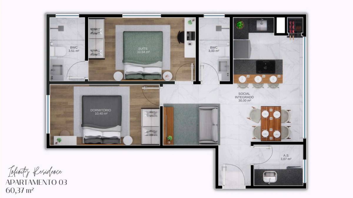  - Apartamento | Infinity | Navegantes SC