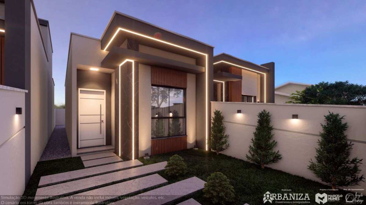 Casa à venda com 2 quartos, 58,71m² - ,Tijucas